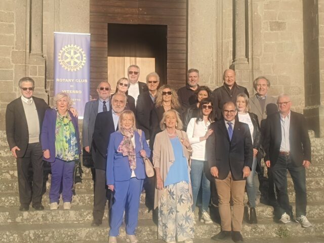 Il Rotary Club Viterbo a San Martino al Cimino
