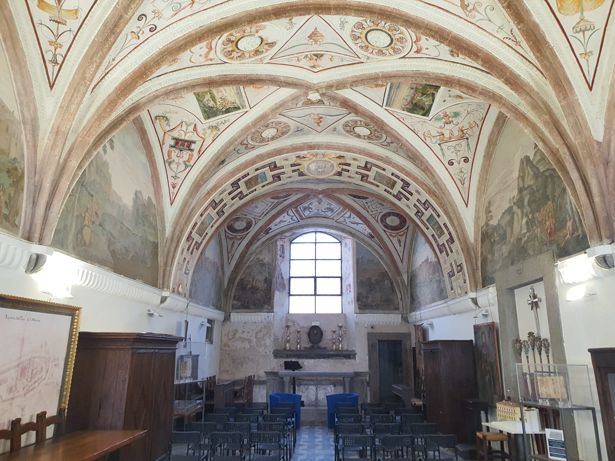 Sala del Capitolo San Martino al Cimino